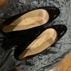 Patent Simple pump Christian louboutin high heeled shoe